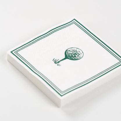 Golf Beverage Napkins