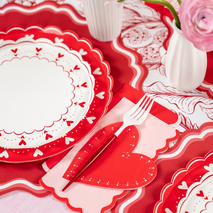 From the Heart Dessert Plates -Pre Order Shipping Dec 17th