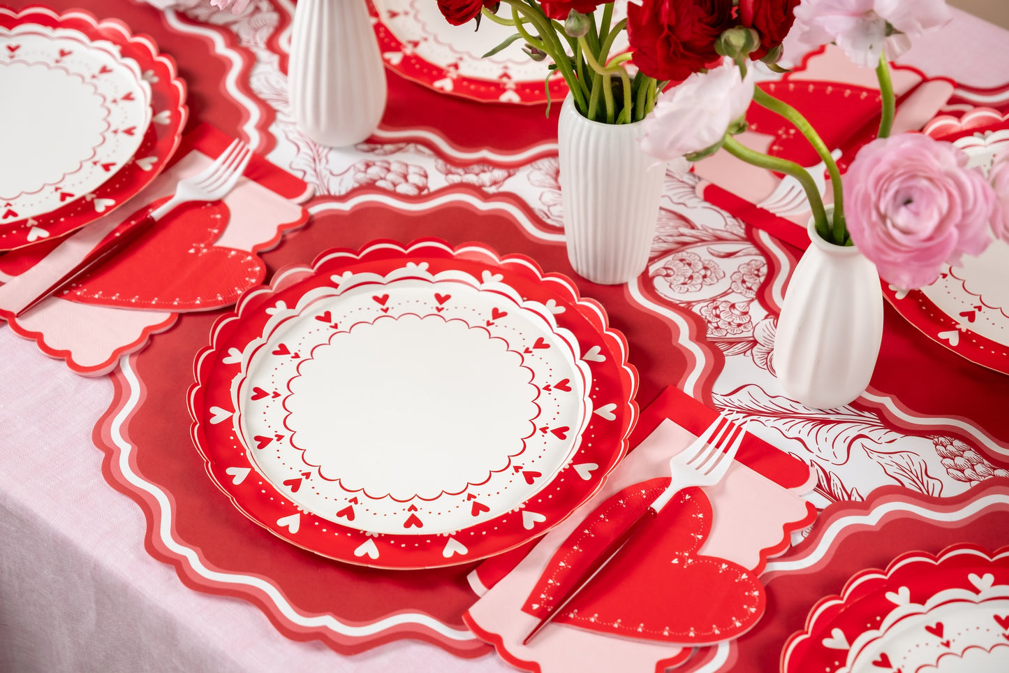 From the Heart Shaped Napkins- Pre Order Shipping Dec 17th