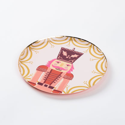 HOL25-DP7- Nutcracker Dessert Plates
