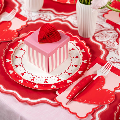 From the Heart Shaped Napkins- Pre Order Shipping Dec 17th