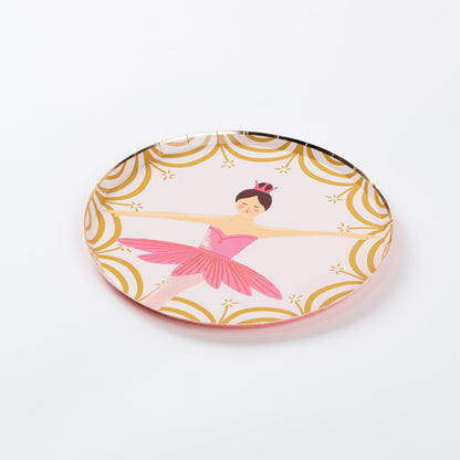 HOL25-DP7- Nutcracker Dessert Plates