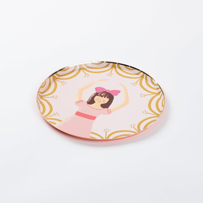 HOL25-DP7- Nutcracker Dessert Plates