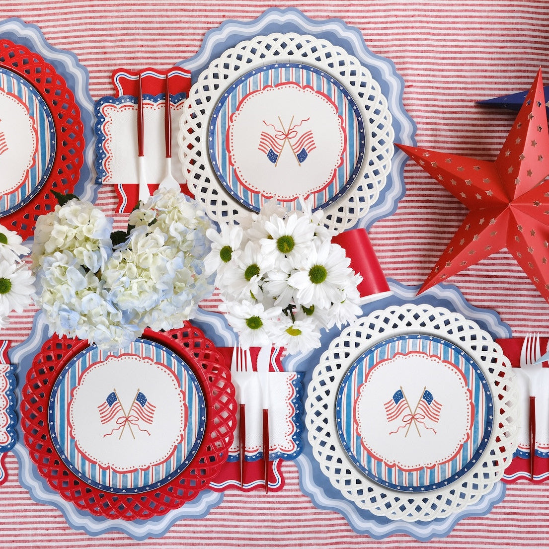 4th of July Patriotic Guest Towel