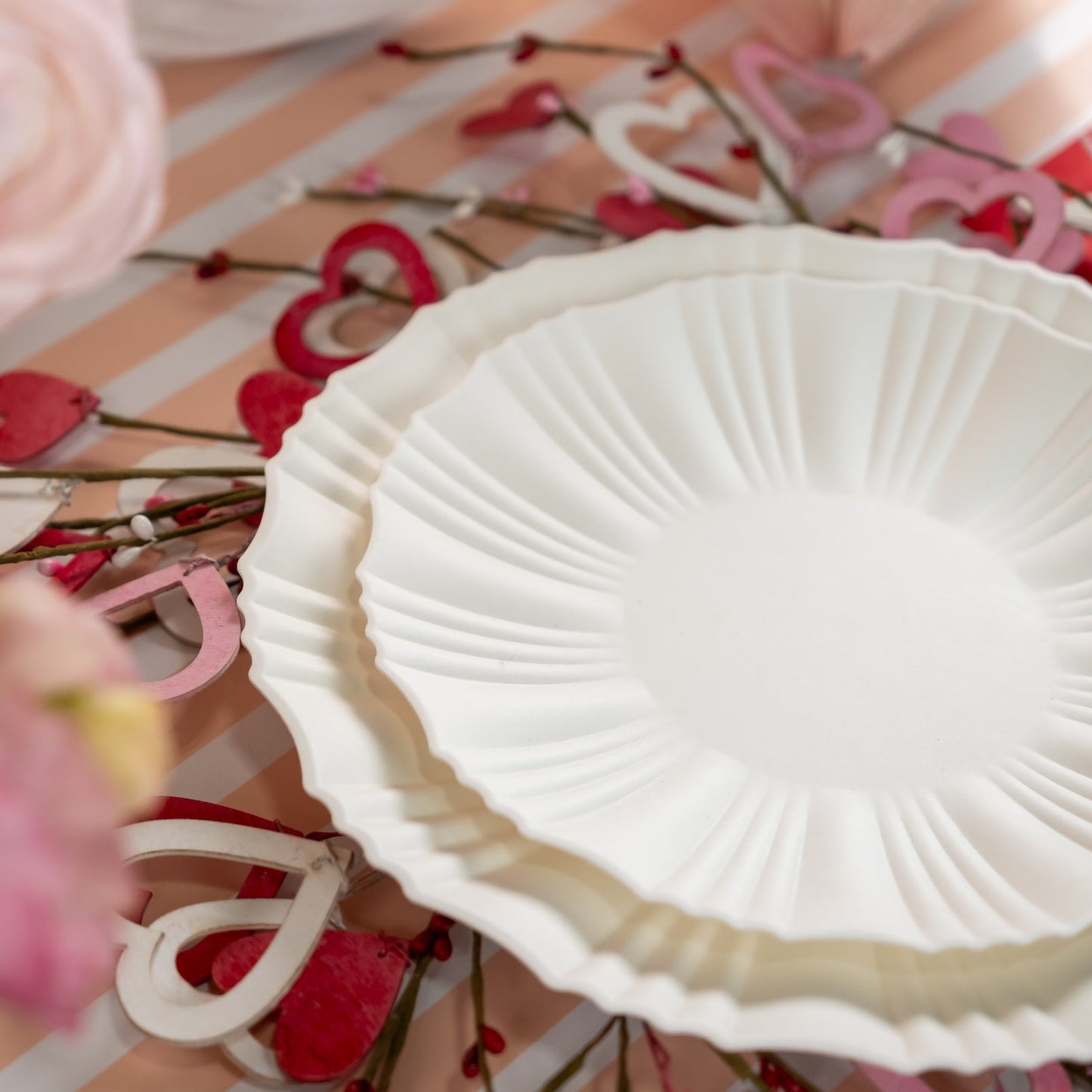 Cream Naturally Eco Dessert Plates