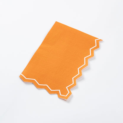 MCL25-GT21- Orange Celebration Chic Guest Towels