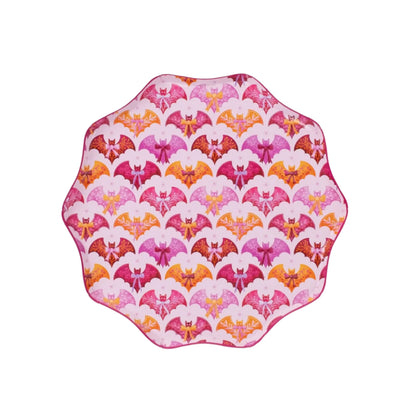 HAL25-DNP3- Bats & Bows Dinner Plates