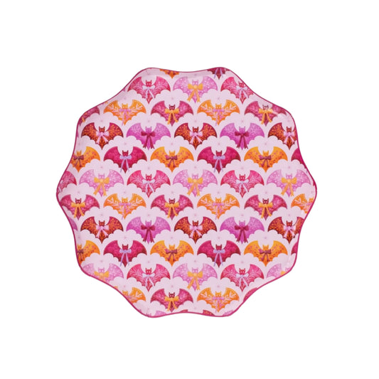 HAL25-DNP3- Bats & Bows Dinner Plates