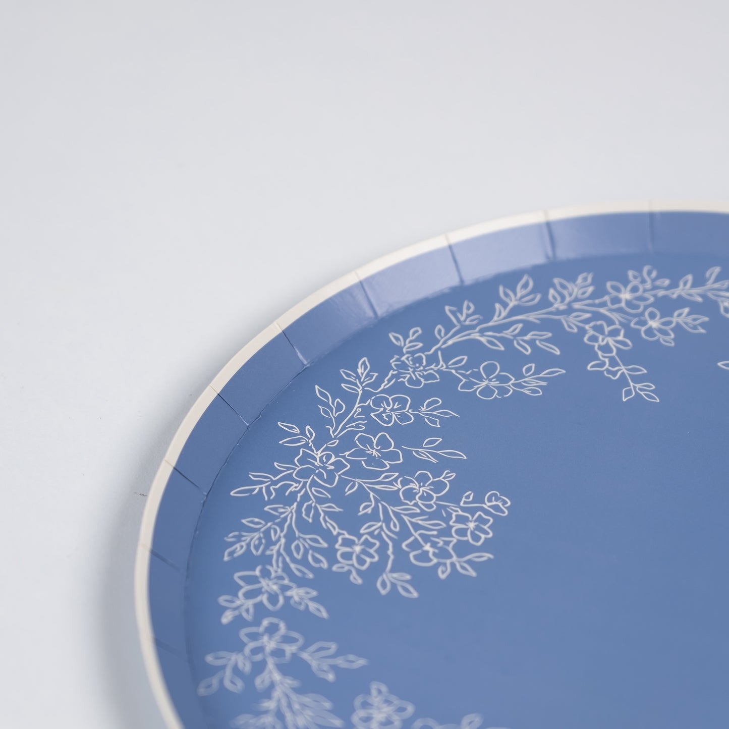 Floral Elegance Blue Dinner Plate- Pre Order Ships January 20th
