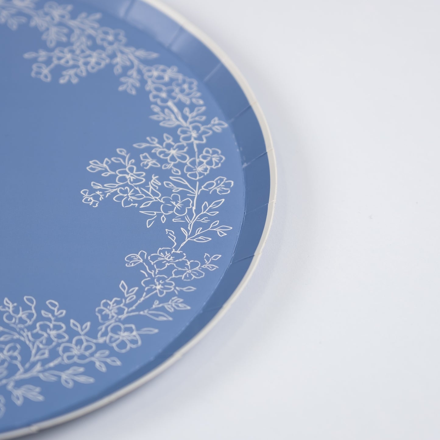 Floral Elegance Blue Dinner Plate- Pre Order Ships January 20th
