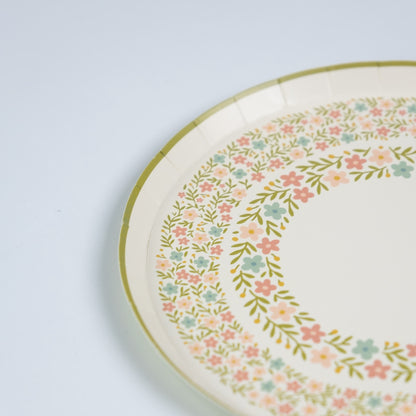 Floral Meadow Dessert Plates- Pre Order Ships January 20th