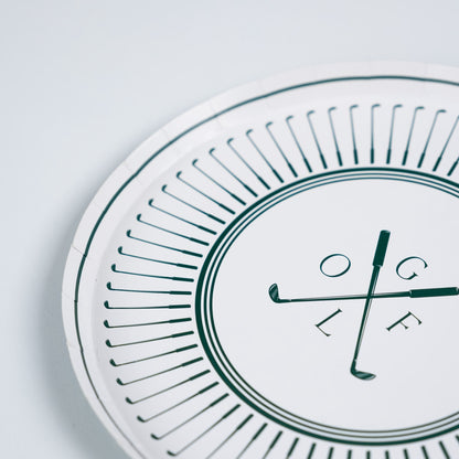 Golf Dessert Plates- Pre Order Ships January 20th