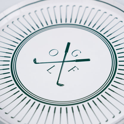 Golf Dessert Plates- Pre Order Ships January 20th