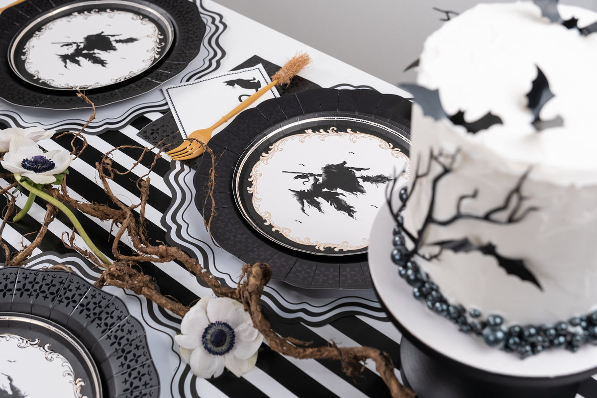 Black & White Fancy Placemats
