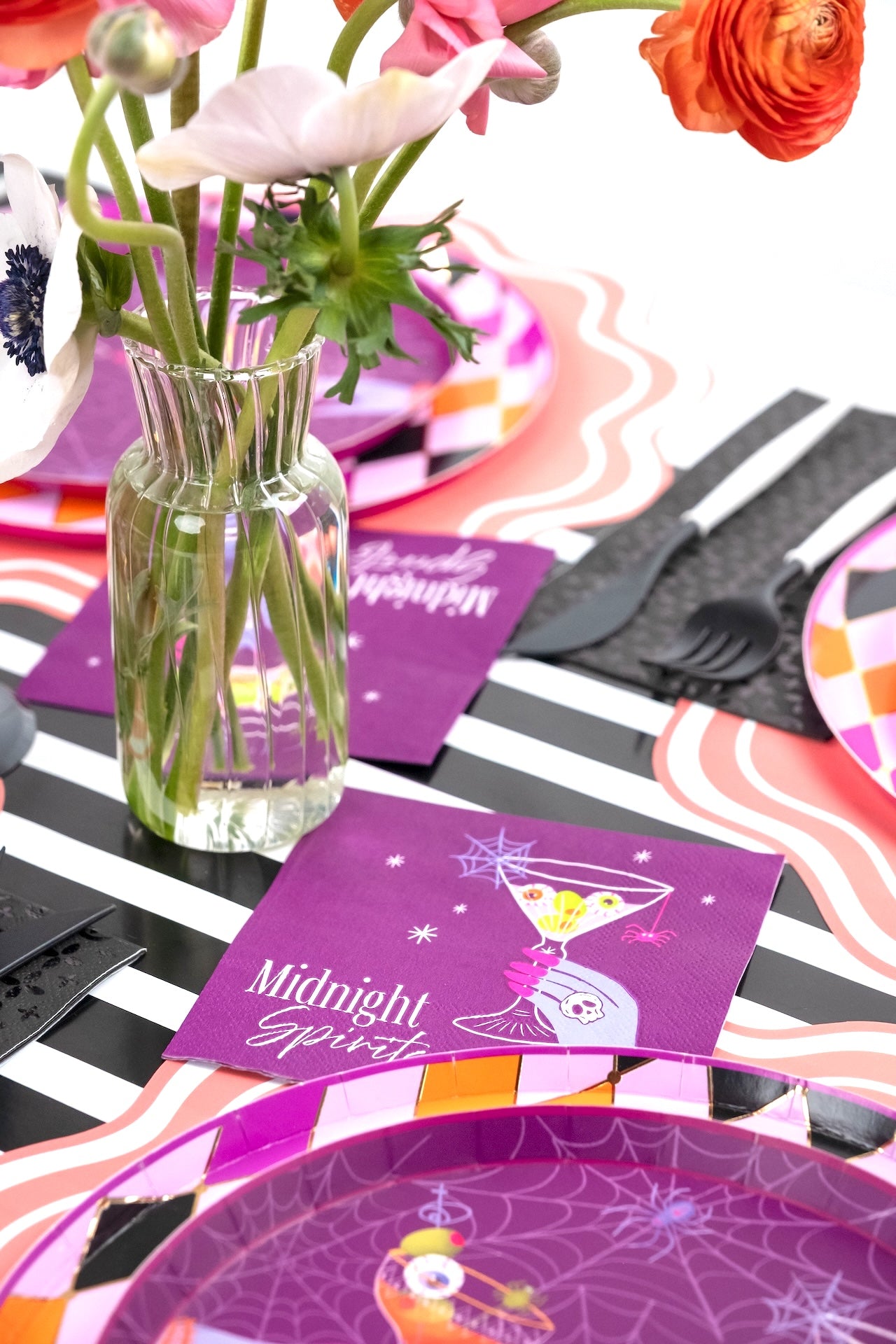 Midnight Spirits Halloween Cocktail Napkins