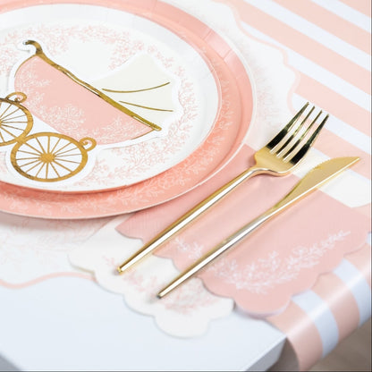 Floral Elegance Pink Guest Towels- Pre Order Ships January 20th