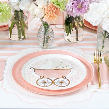 Floral Elegance Pink Placemats- Pre Order Ships January 20th
