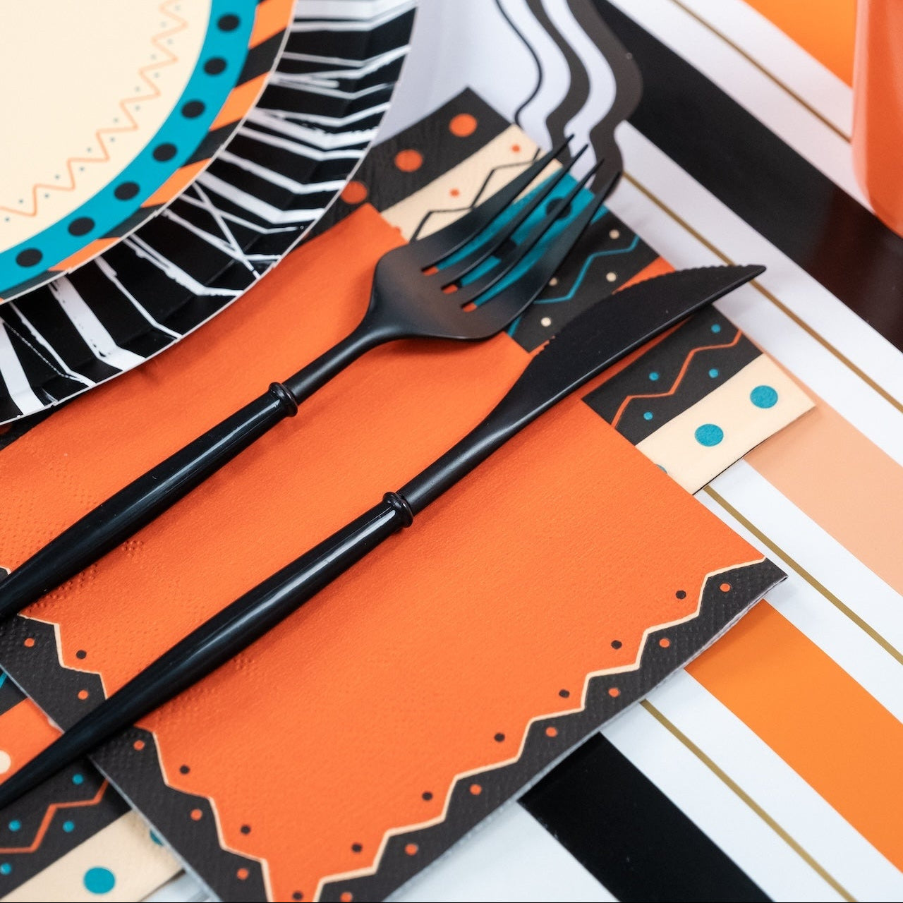 Vintage Halloween Cocktail Napkins
