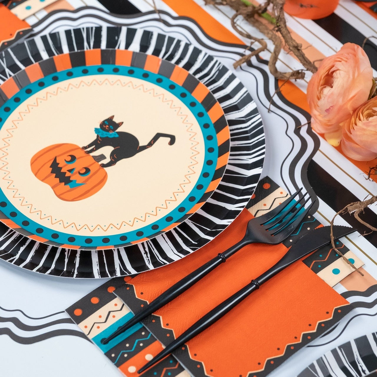 Vintage Halloween Guest Towels