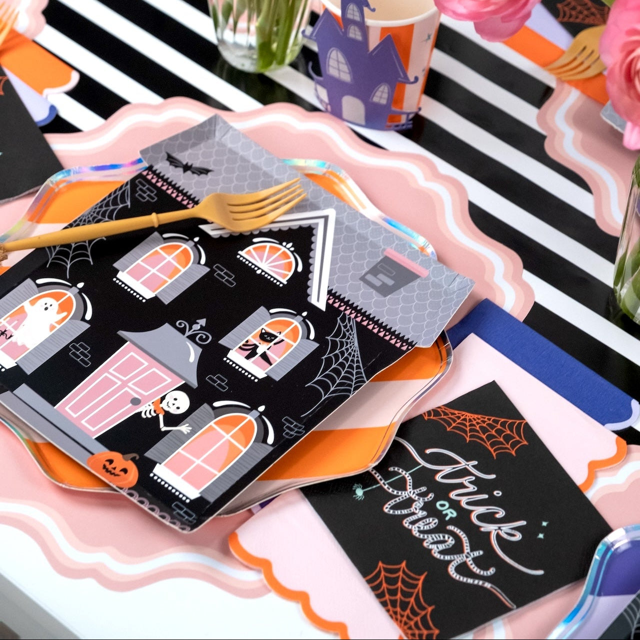 Trick or Treat Halloween Cocktail Napkins