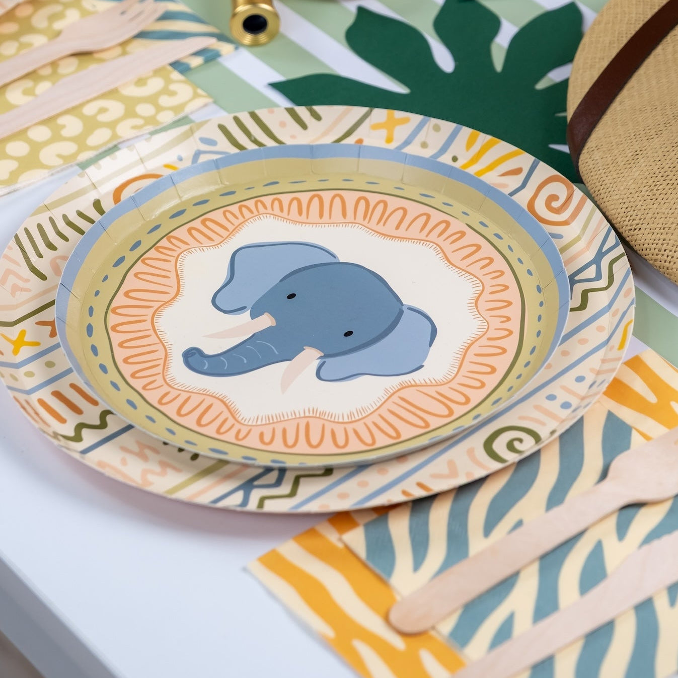 Safari Dessert Plates- Pre Order Ships January 20th