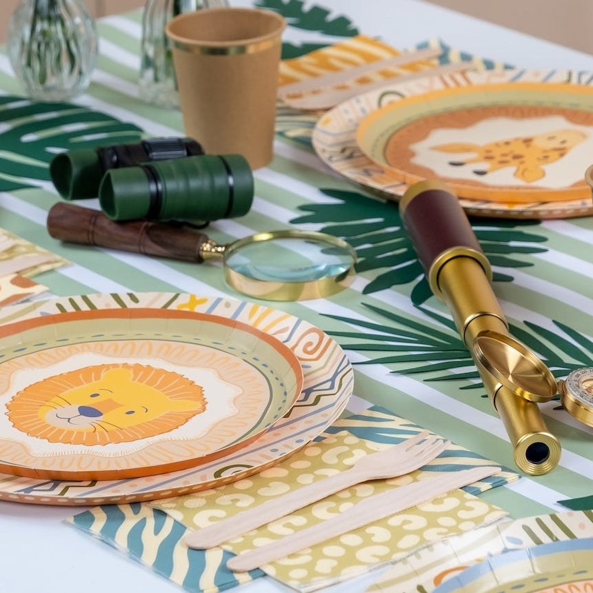 Sage Striped Table Runners