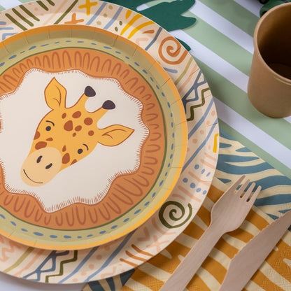 Safari Dessert Plates- Pre Order Ships January 20th
