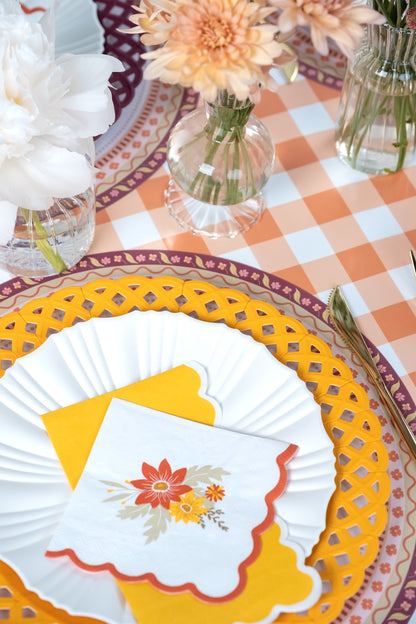 Cream "Naturally Eco" Compostable Dessert Plates