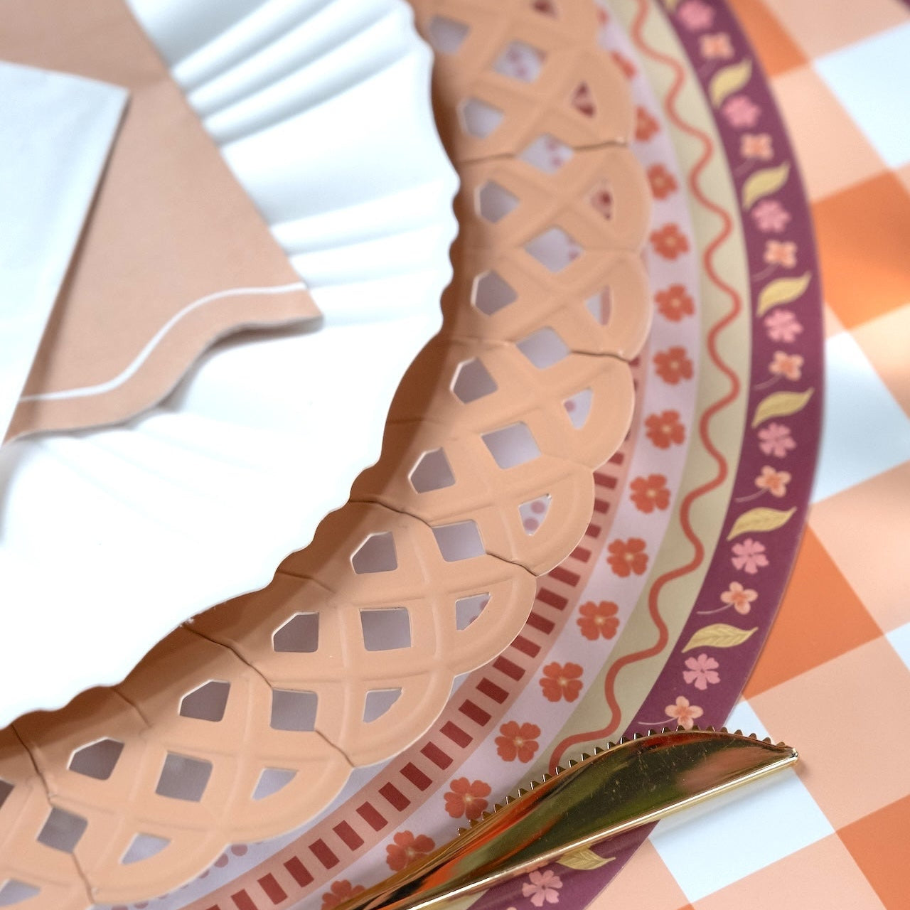 Harvest Floral Round Placemats
