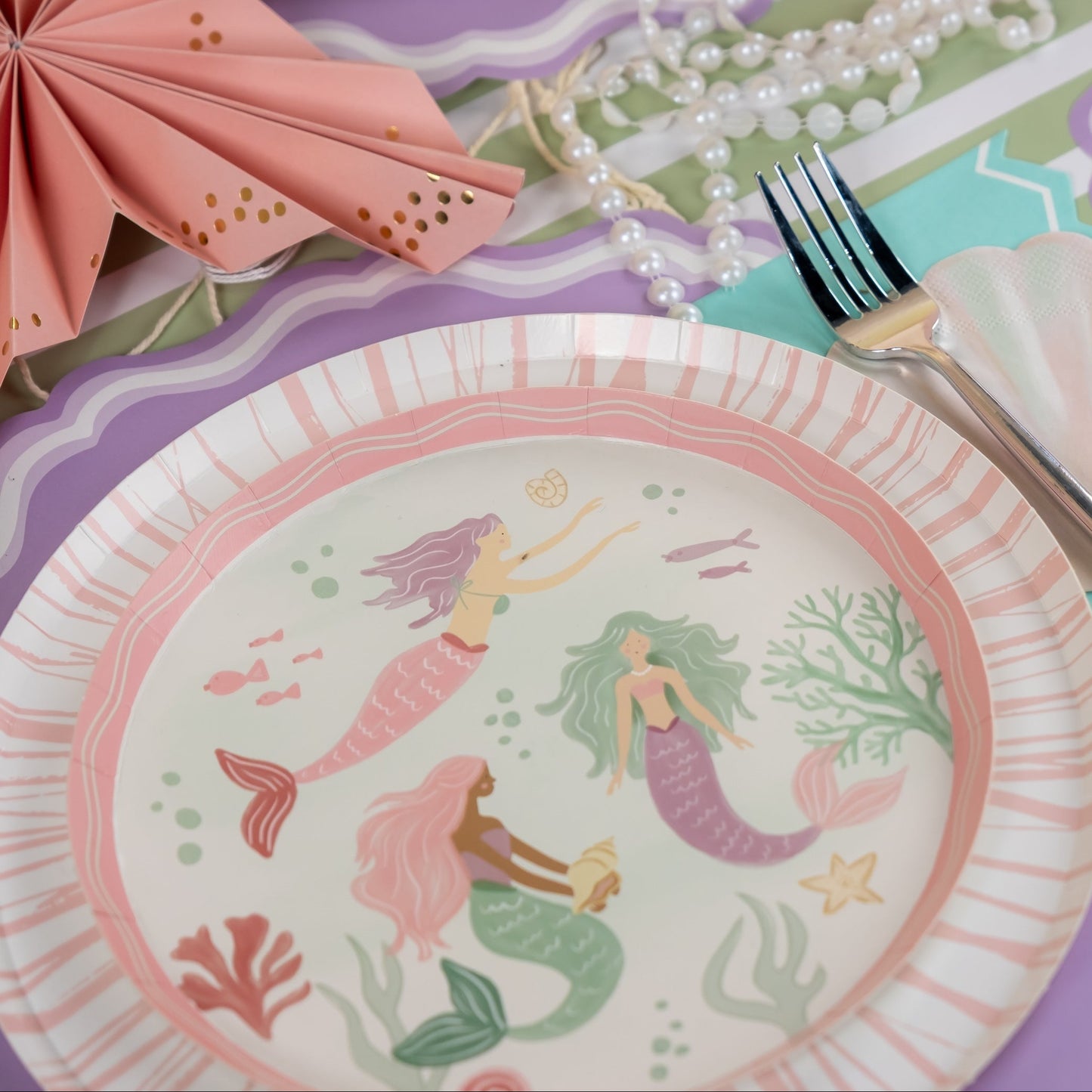 Mermaid Dessert Plates- Pre Order Ships January 20th