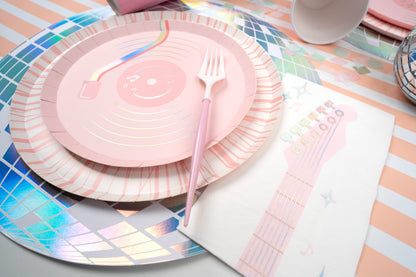 Pop Star Dance Party Disco Ball Placemats
