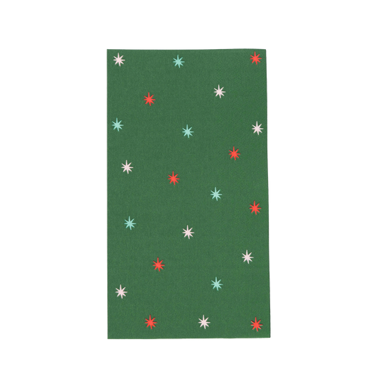 Holiday Stars Christmas Guest Towels