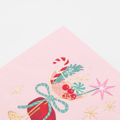 Holiday Cheers Cocktail Napkins