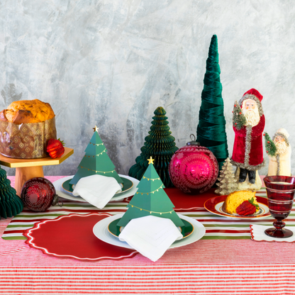 Holiday Stripe Paper Table Runner