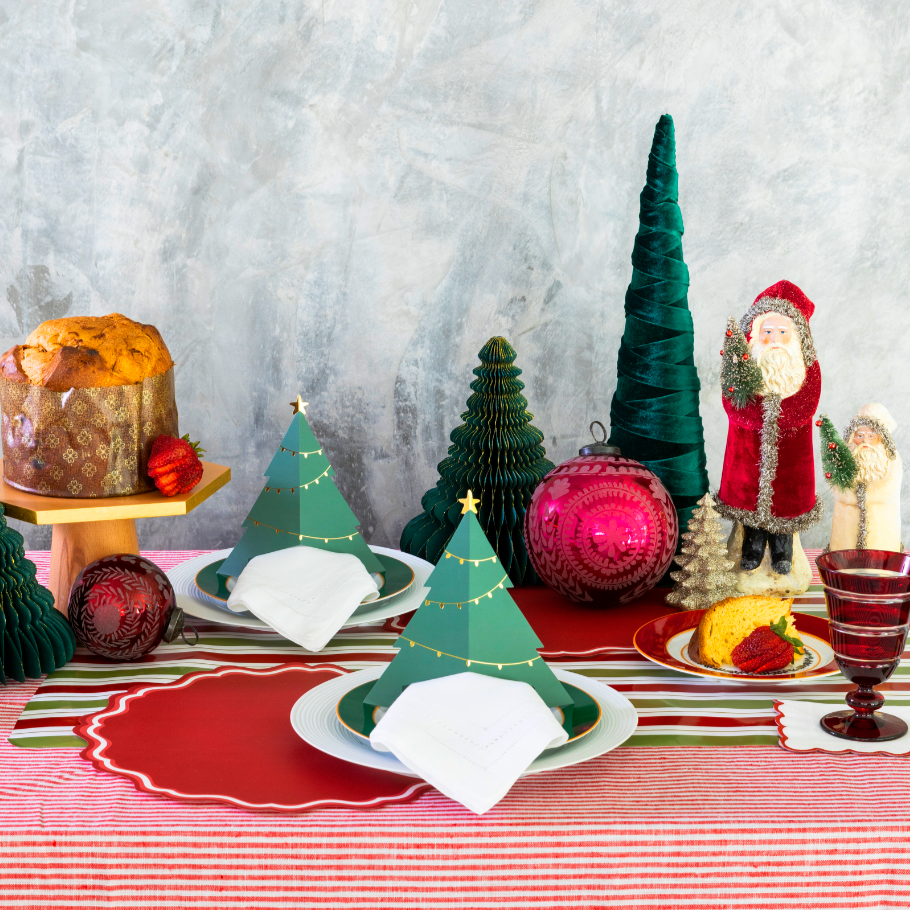 Paper Christmas Tree Napkin Holders