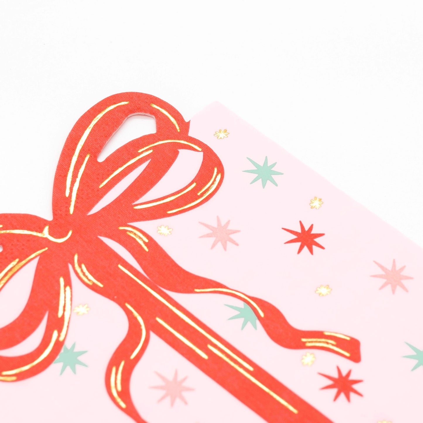 Holiday Present Vintage Christmas Napkins