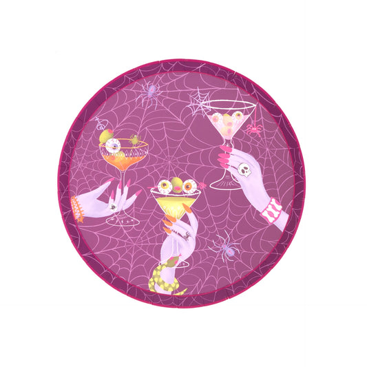 Midnight Spirits Halloween Dessert Plates