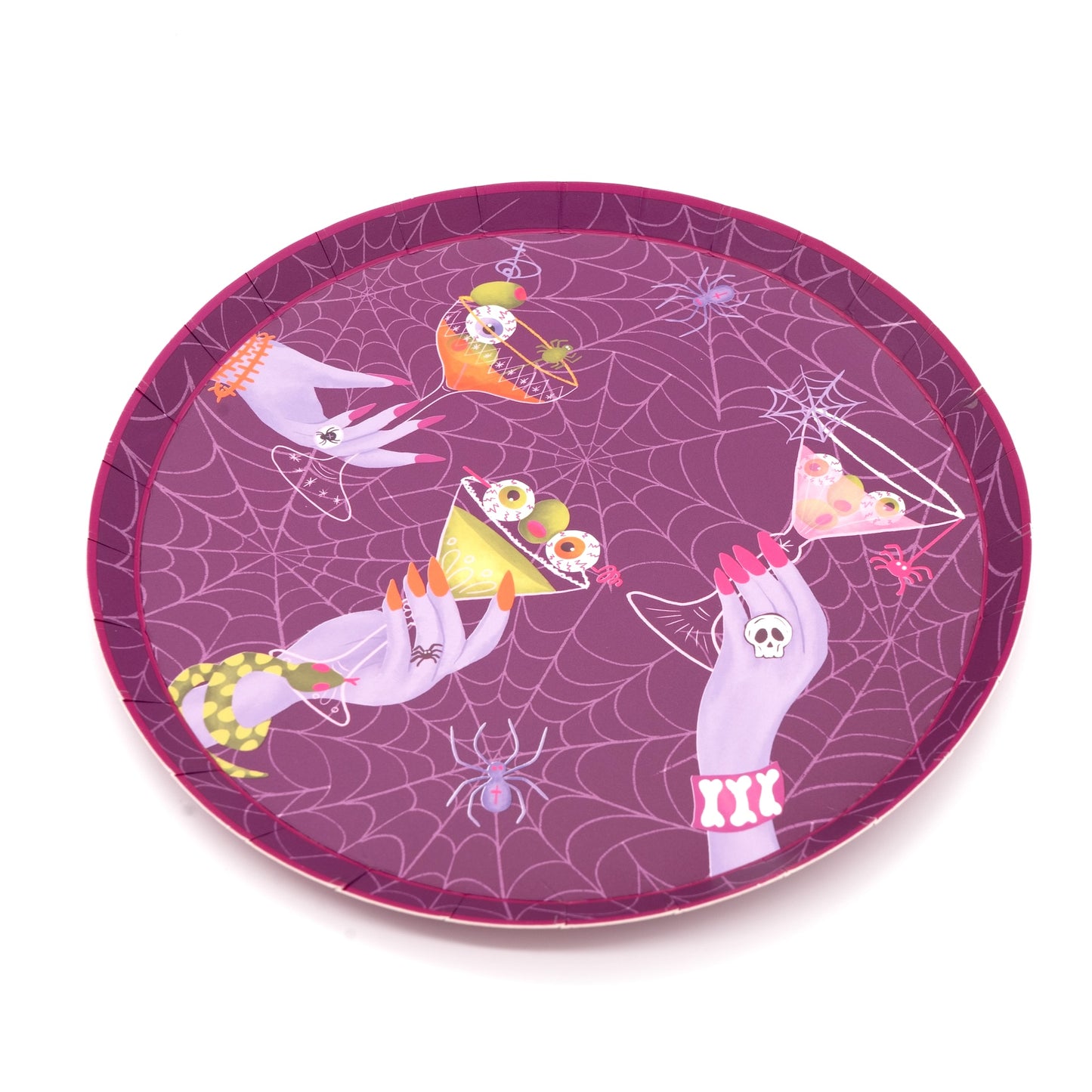 Midnight Spirits Halloween Dessert Plates