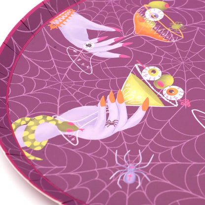 Midnight Spirits Halloween Dessert Plates