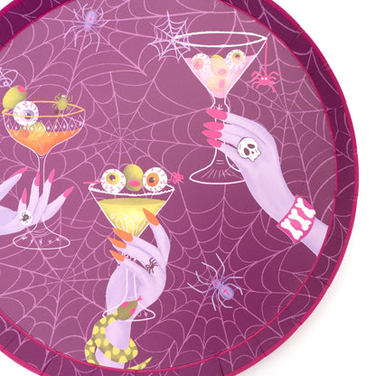 Midnight Spirits Halloween Dessert Plates