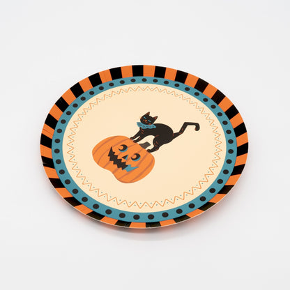 Vintage Halloween Dessert Plates