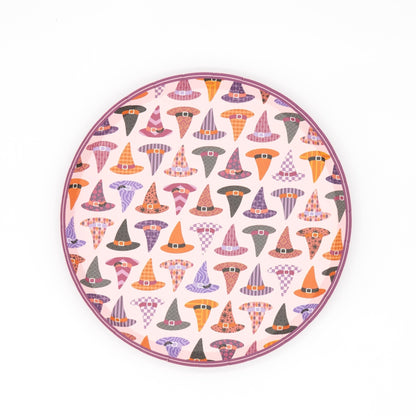 Bewitching Hats Halloween Dessert Plates
