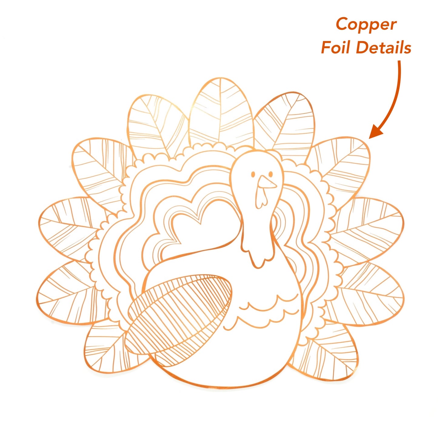 Thanksgiving Turkey Coloring Placemats