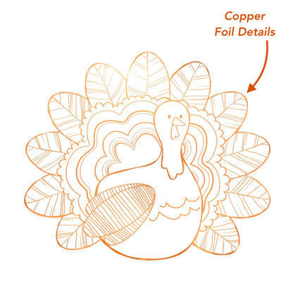 Thanksgiving Turkey Coloring Placemats