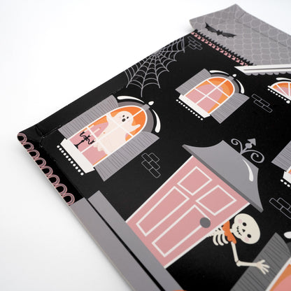 Haunted House Halloween Shaped Plates