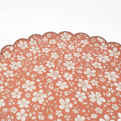 Autumn Floral Dinner Plates