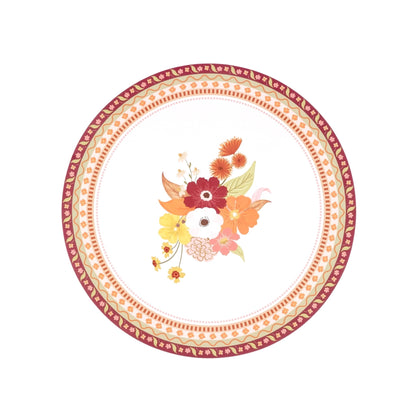 Harvest Floral Round Placemats