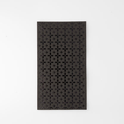Elegant Black Pattern Guest Towels
