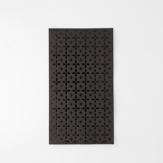 Elegant Black Pattern Guest Towels