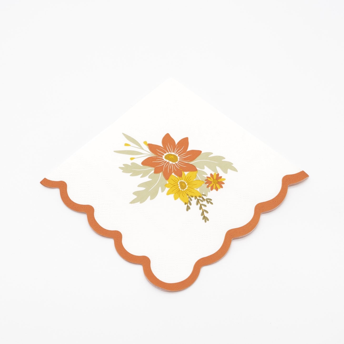 Autumn Floral Cocktail Napkins